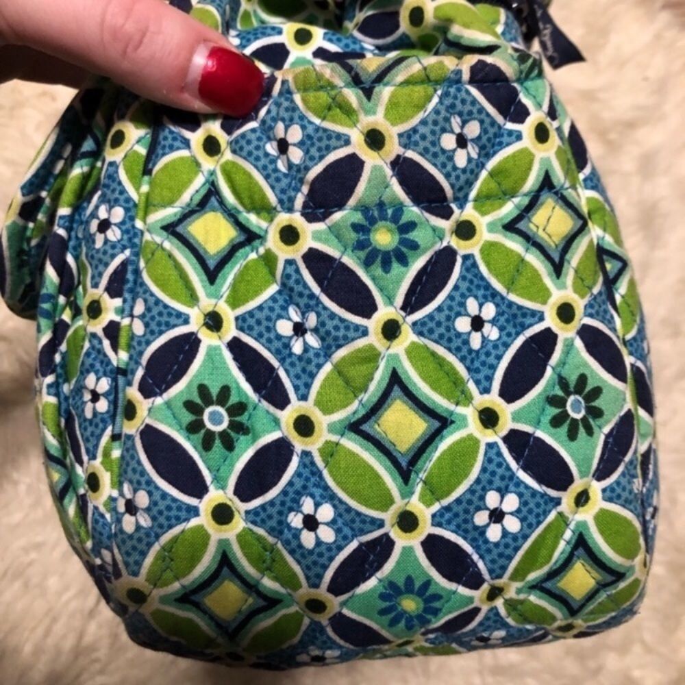 Vera Bradley Daisy Daisy Tote Bag Handbag - Picture 4 of 7